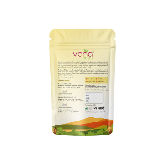 Dry Ginger Powder – Single Origin from Meghalaya (100g)