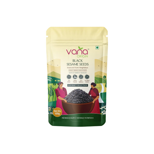 Black Sesame Seeds – Single Origin from Meghalaya (100g)