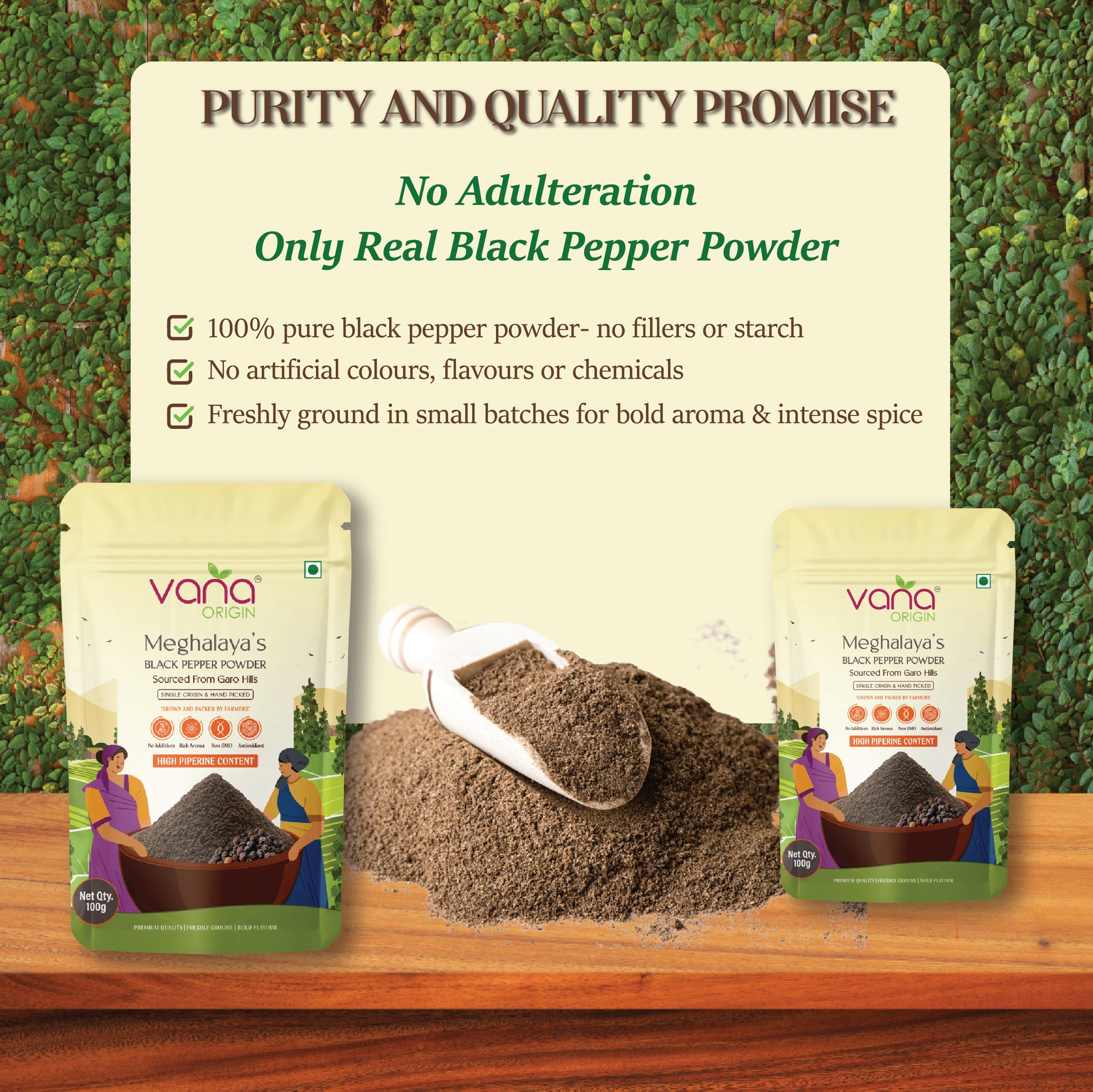 kali mirch powder