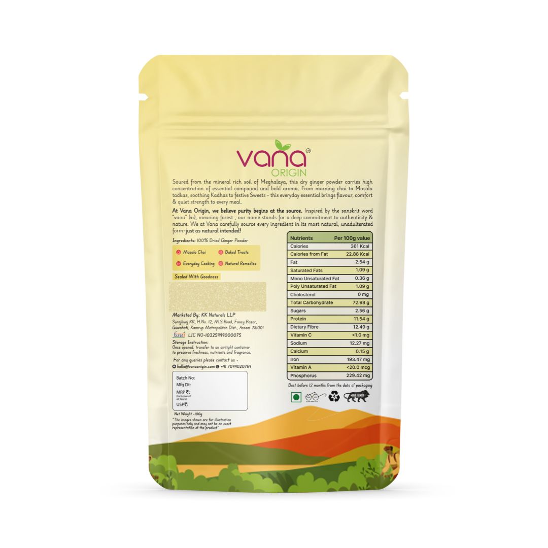 chemical free ginger powder